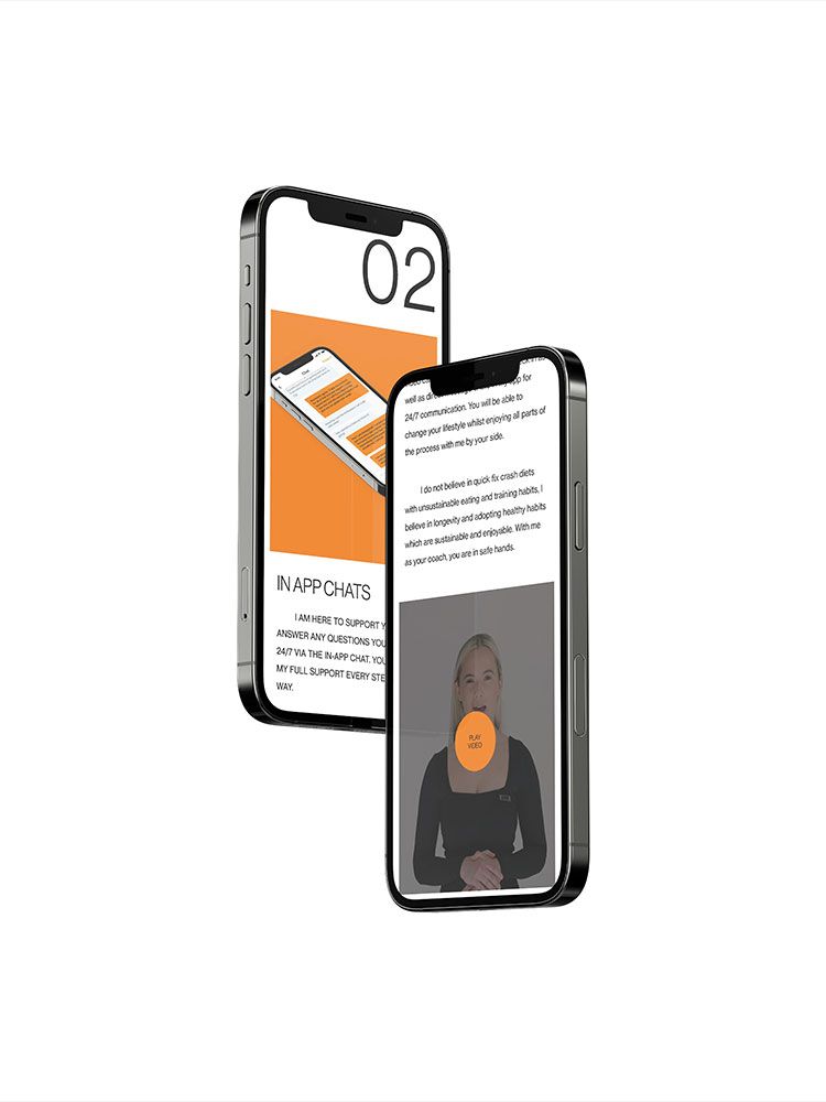 BodyEM - Promotional Website for Online Fitness Coach 5