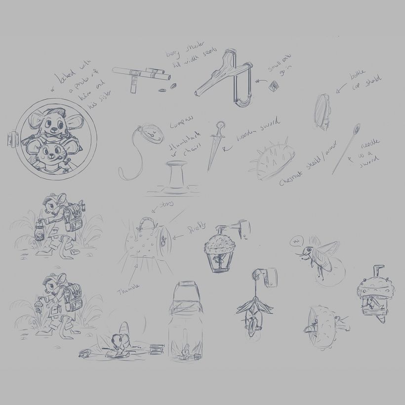 Exploring some prop designs.