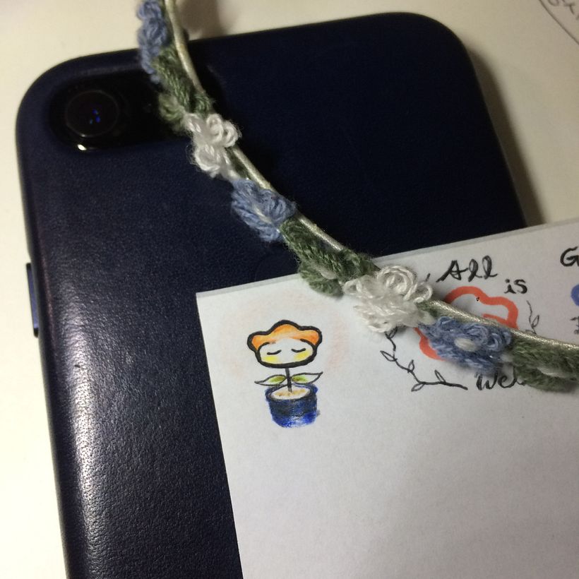 For my mom’s phone decoration