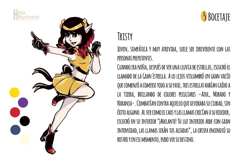 Tristana StarGuardian - Microhistorias animadas con After Effects 4