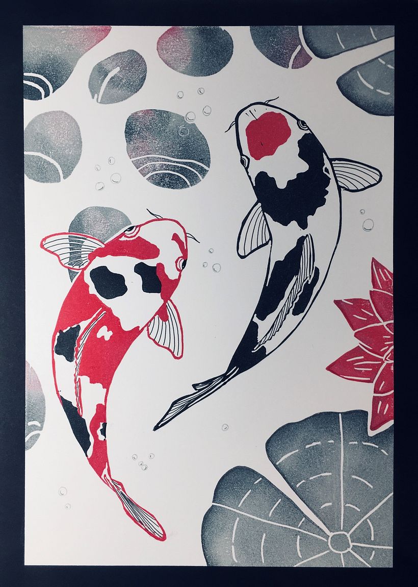 My project for course: Block Printing for Illustration 12