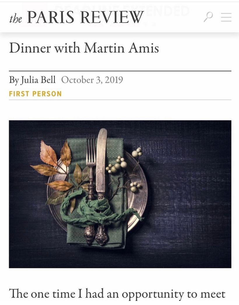 You can find this essay over at the Paris Review website