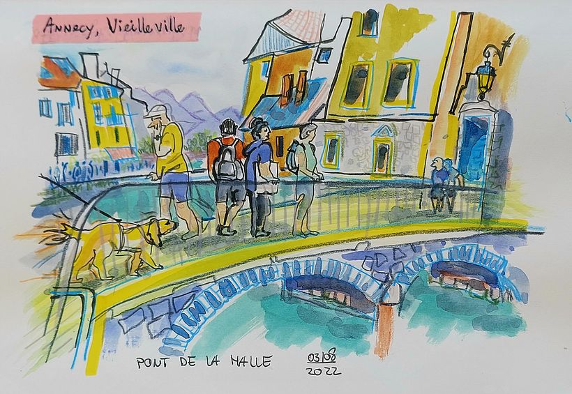 My project for course: Urban Sketching: Capture Your City in Motion 11