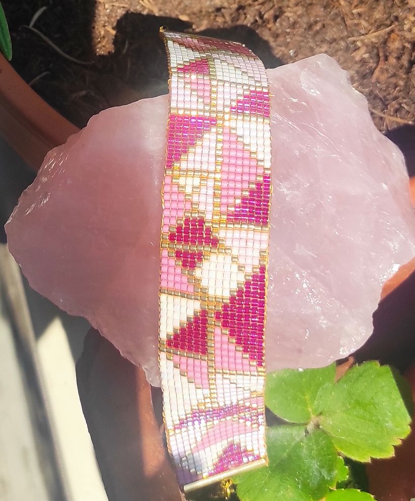 Mein Kursprojekt: Perlenschmuckdesign: Webe elegante Muster 4