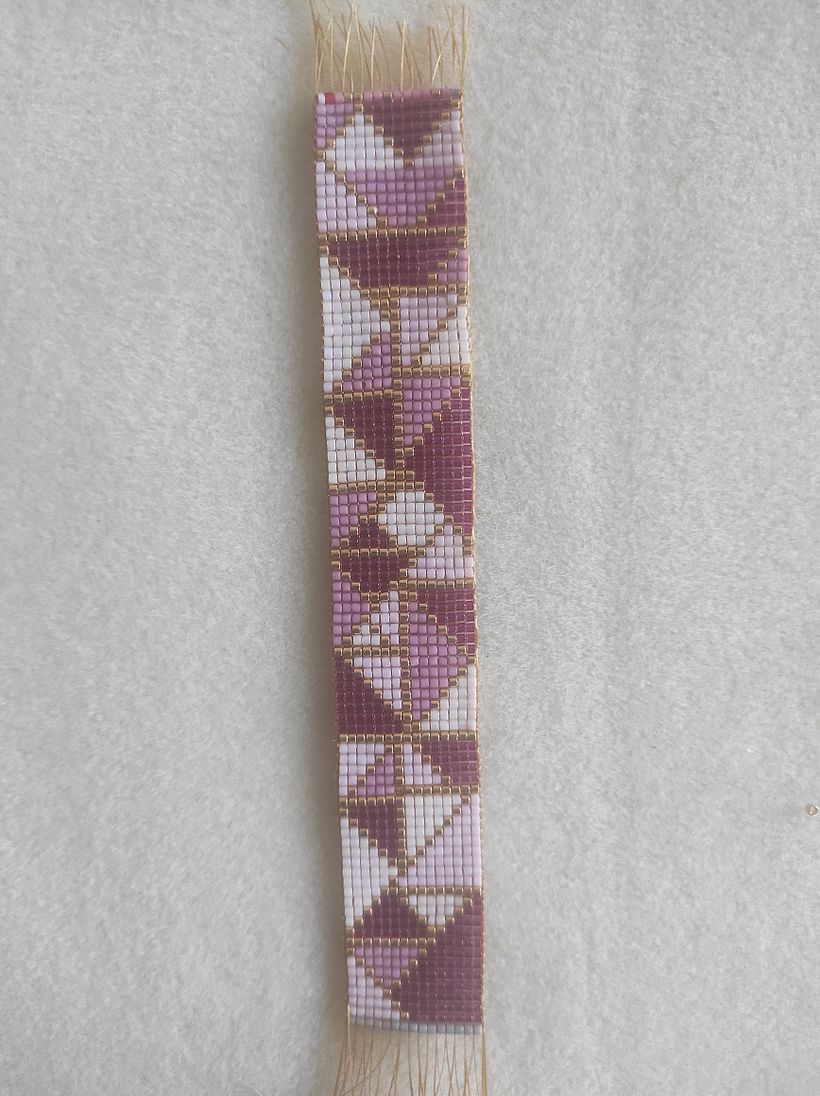 Mein Kursprojekt: Perlenschmuckdesign: Webe elegante Muster 3