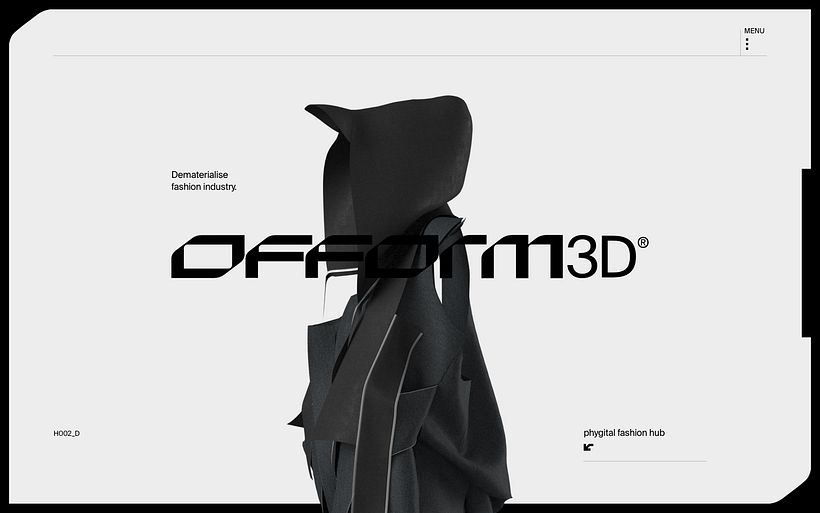 Ofform 3D homepage