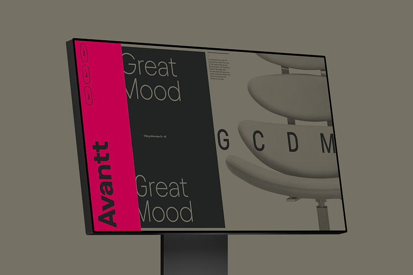 Avantt Microsite on Desktop