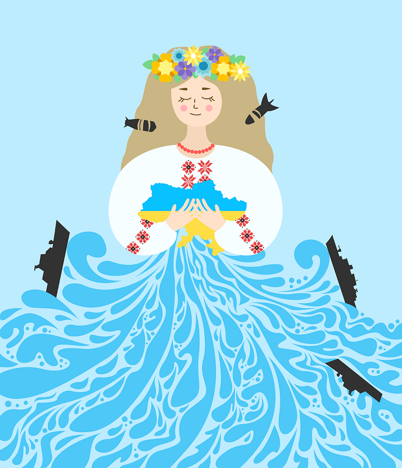 Illustration von Sofiya Miroshnichenko.
