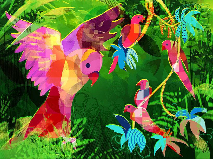 My project for course: Playful Animal Illustration with Photoshop 2