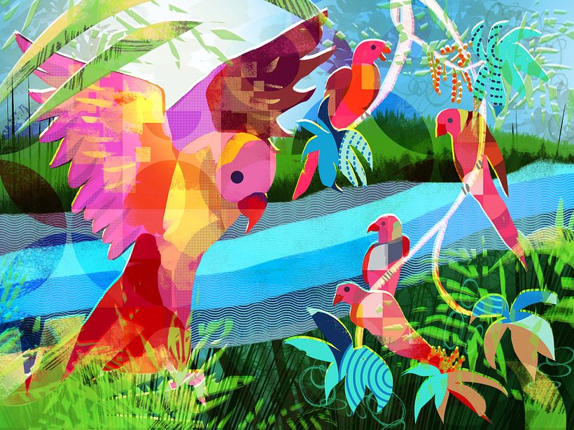 My project for course: Playful Animal Illustration with Photoshop 2