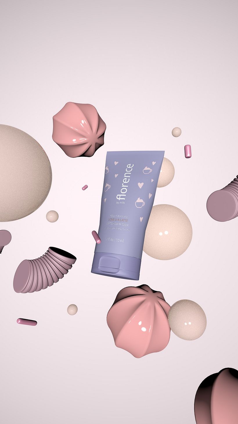 Florence by Mills Latte Mask Bottle