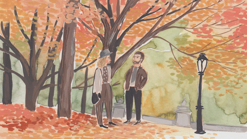 Gouache illustrations by Emma Block.