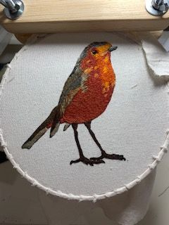 Mi Proyecto del curso: Pintar con hilo: técnicas de ilustración textil 3