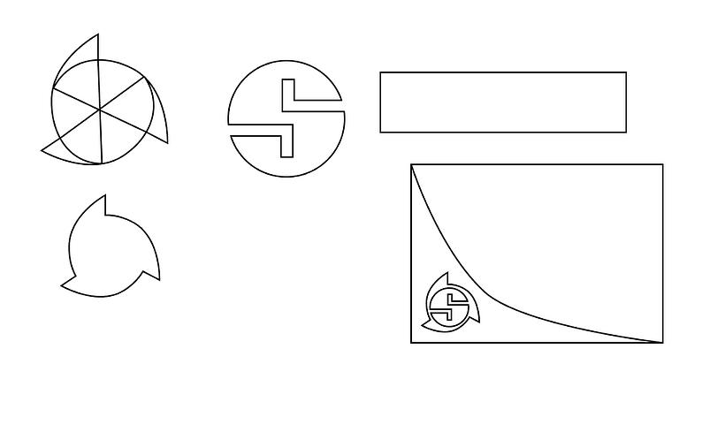 Formas geométricas a utilizar en el contenido