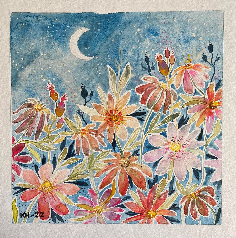 My project for course: Creation of Color Palettes with Watercolor 2