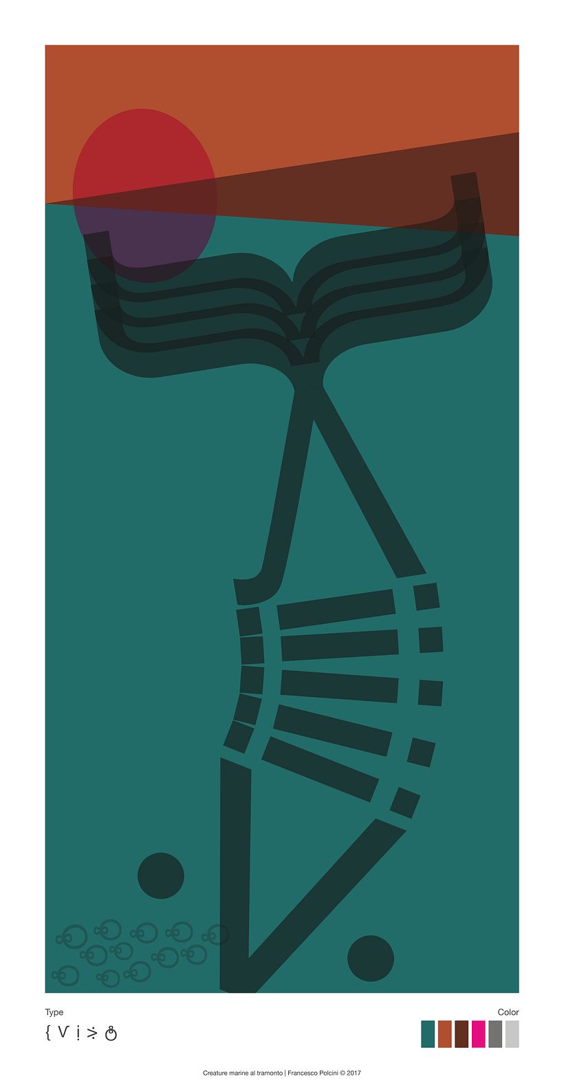 Creature marine al tramonto 2