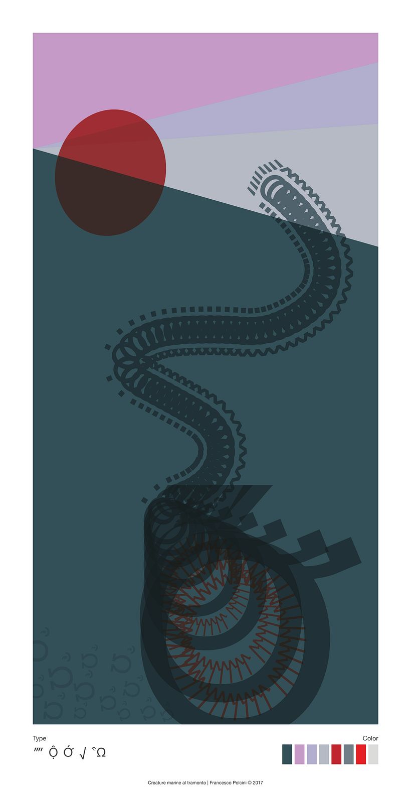 Creature marine al tramonto 3