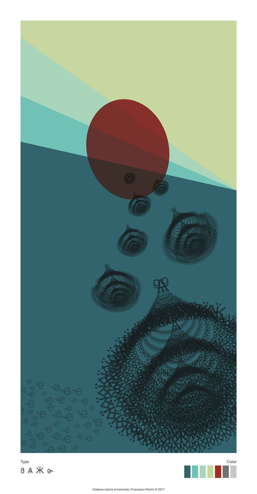 Creature marine al tramonto 6