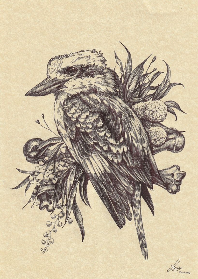 My project for course: Naturalist Illustration with Ballpoint Pen  5