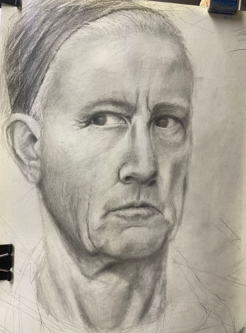 Selfie in graphite