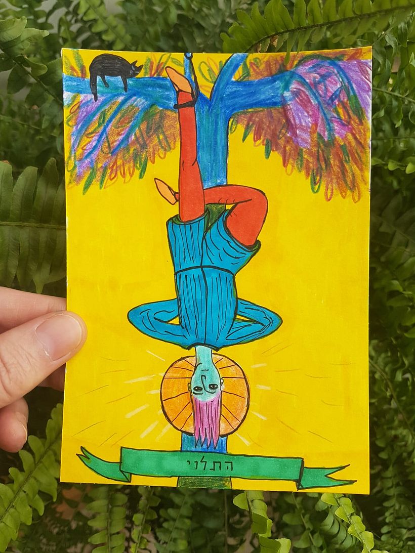 My project for course: Illustrated Deck of Cards Creation :scented markers tarot deck 3