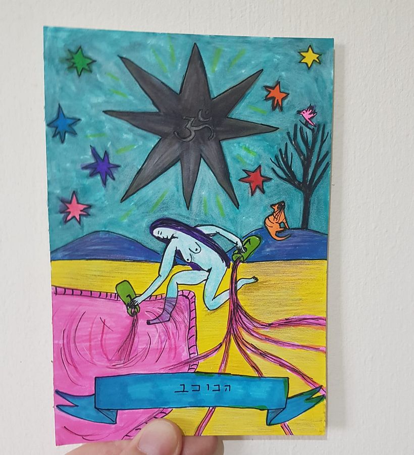 My project for course: Illustrated Deck of Cards Creation :scented markers tarot deck 10