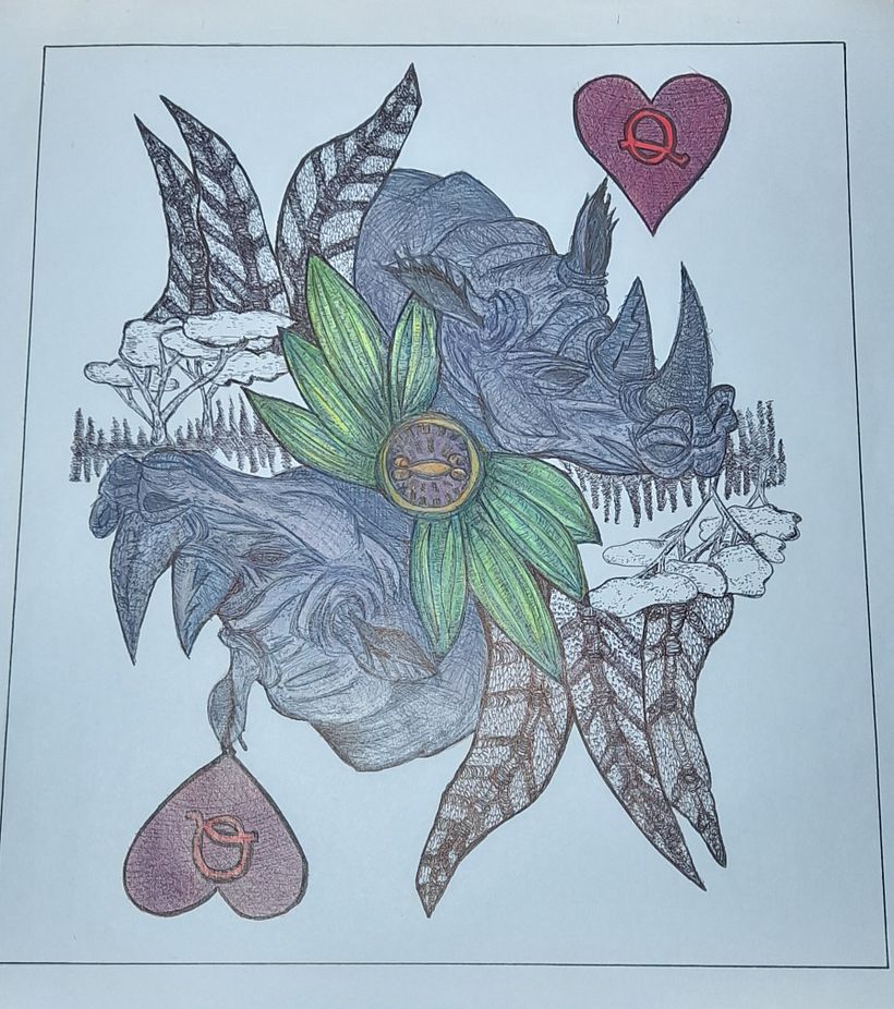 Mi proyecto del curso: Ilustración naturalista con bolígrafo 3