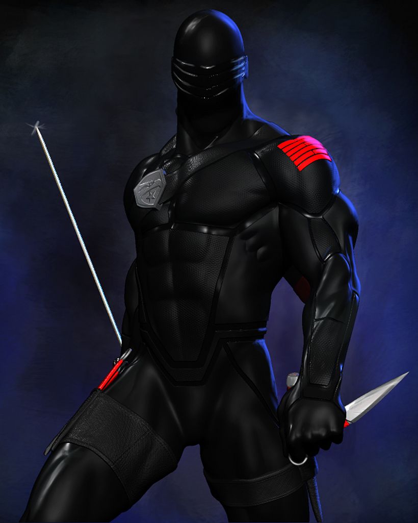 Gi Joe Snake Eyes 1