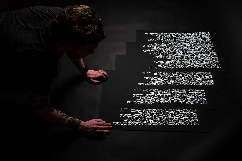 Rainy Text Poster 11