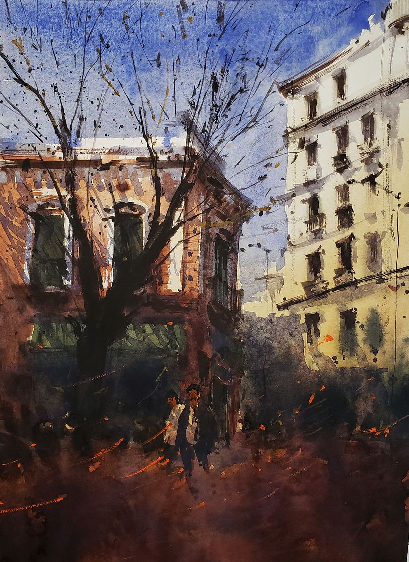 Acuarelas urbanas 2