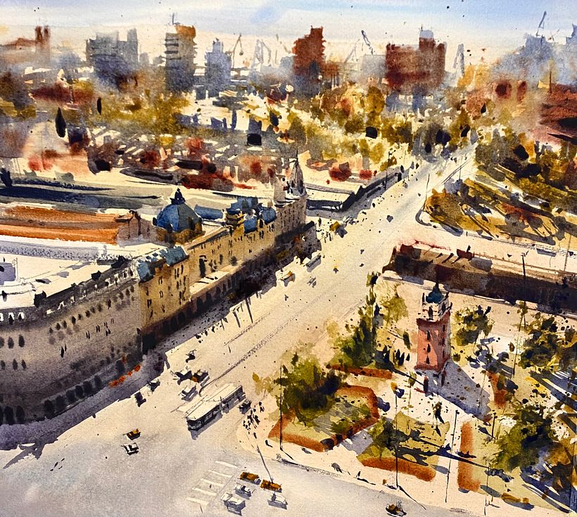 Acuarelas urbanas 11