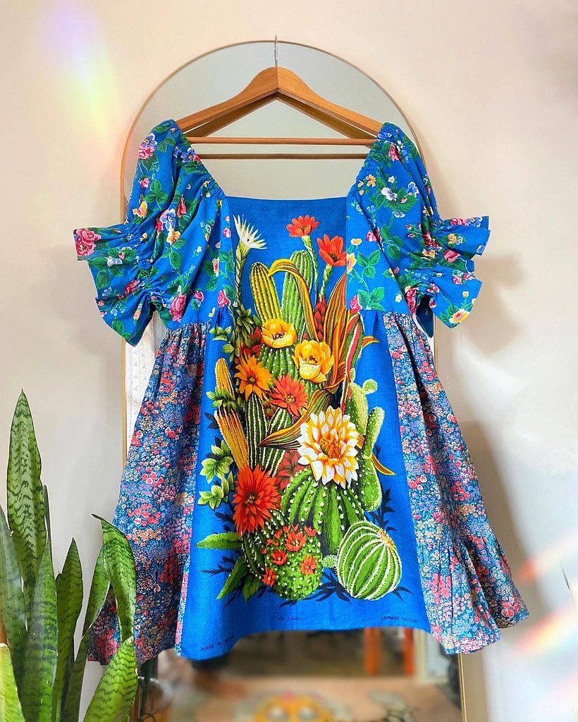 Finished Dress - It can be worn front or back