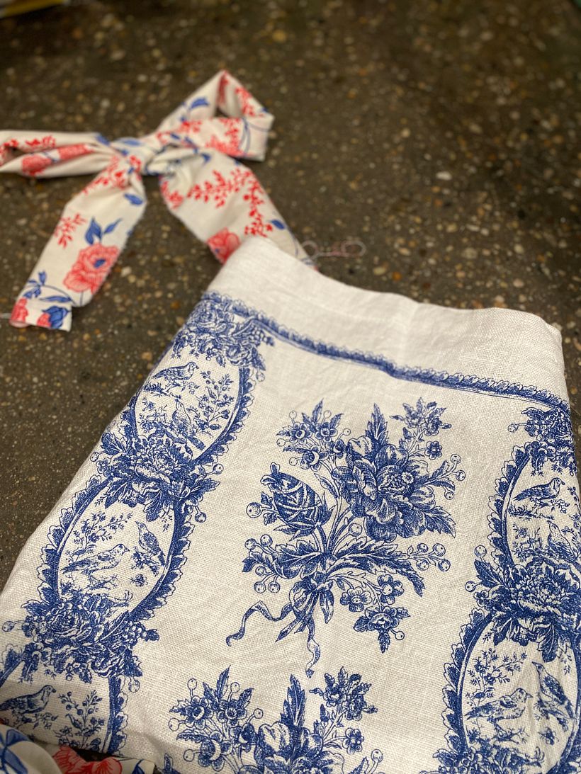 Tea towel and Strap Mock Up