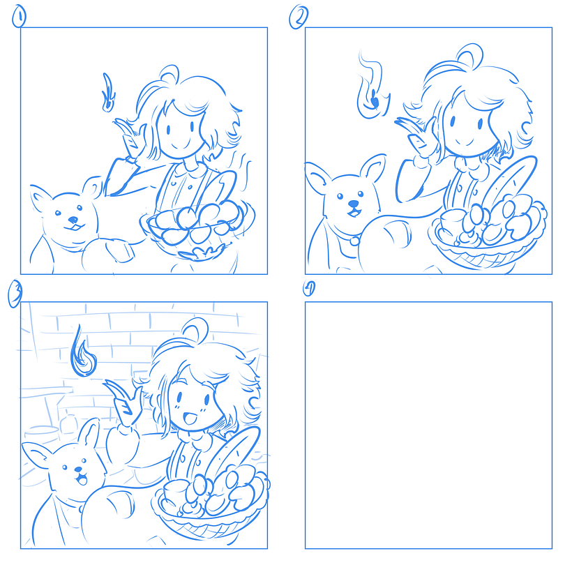 Mi proyecto del curso: Ilustración digital de personajes manga 6