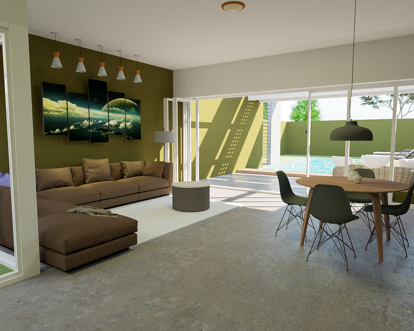 Vista Interior de día