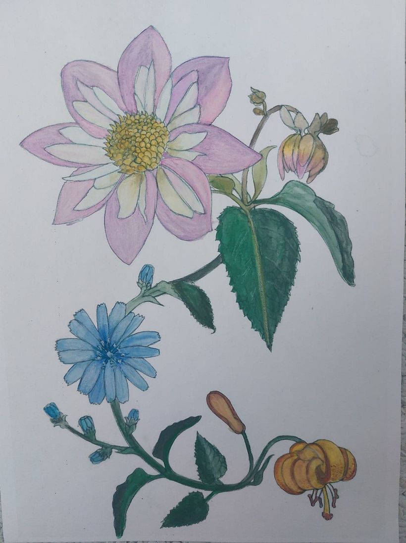 My project for course: Realistic Watercolor for Botanical Compositions 2