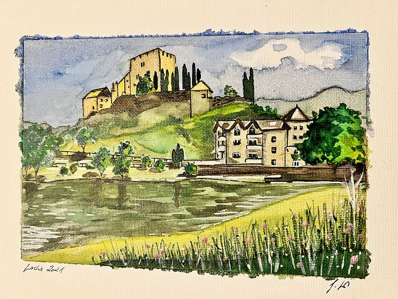Mein Kursprojekt: Aquarellreiseheft 1