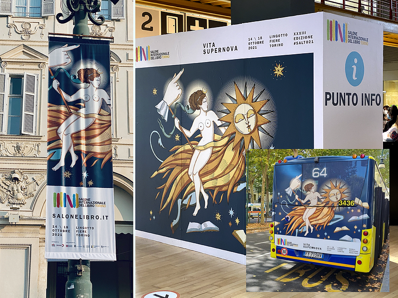 Vita Supernova - Key Visual per la XXXIII edizione del Salone Internazionale del Libro 4