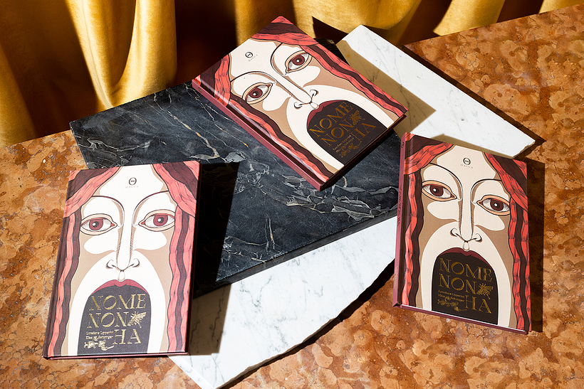 La copertina di "Nome non ha" di cui ho curato anche il design grafico