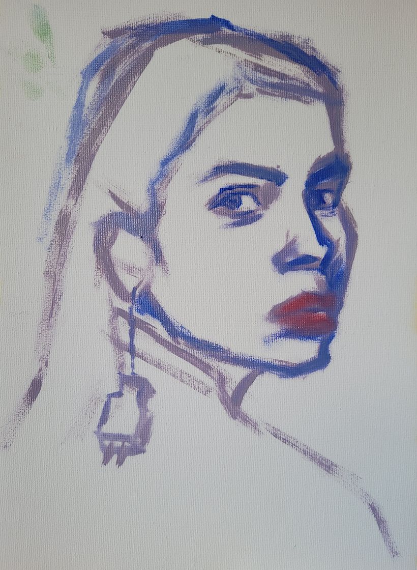 My project for course: Expressive Oil Portraiture: Explore the Alla Prima Technique 2