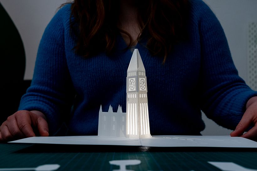 My project for course: Pop-up Book Fundamentals: Storytelling with Paper and Light 2