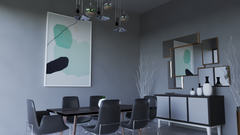 My project for course: Architectural Visualization with V-Ray for SketchUp 1
