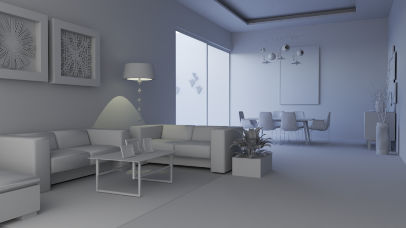 My project for course: Architectural Visualization with V-Ray for SketchUp 6