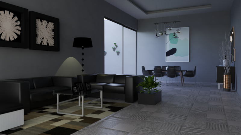 My project for course: Architectural Visualization with V-Ray for SketchUp 7