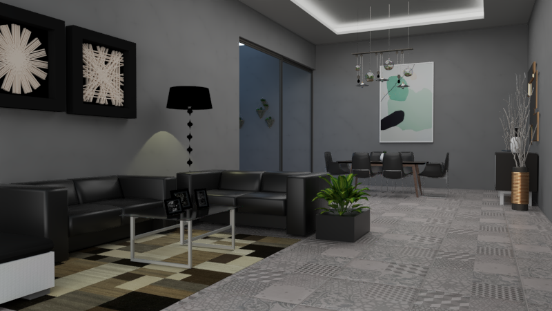 My project for course: Architectural Visualization with V-Ray for SketchUp 8