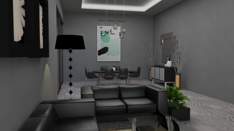My project for course: Architectural Visualization with V-Ray for SketchUp 11