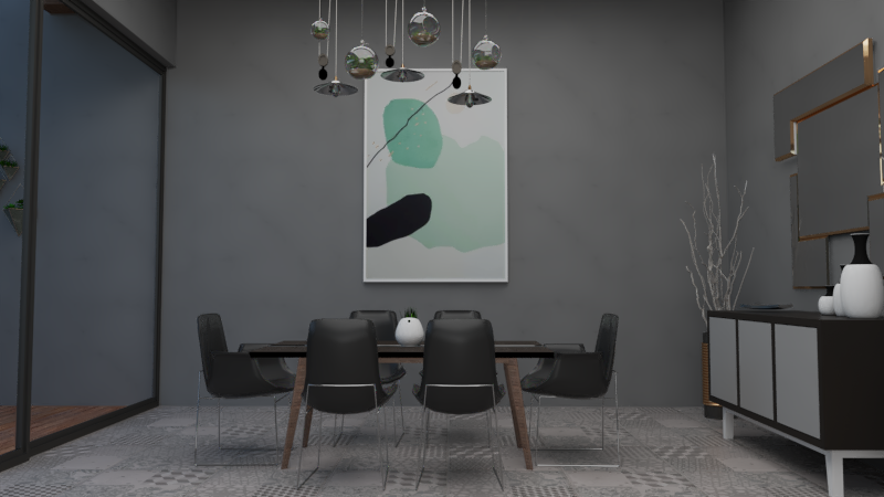 My project for course: Architectural Visualization with V-Ray for SketchUp 14