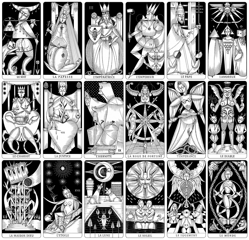 LE TAROT DE L’ÉTOILE CACHÉE (MAJOR & MINOR ARCANA)  8