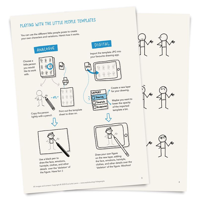 Little People Templates 8