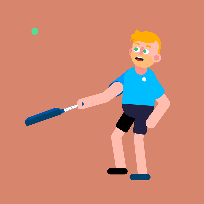 Primer animación del personaje